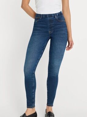 Good American Power Stretch Pull-On Skinny jeans XL